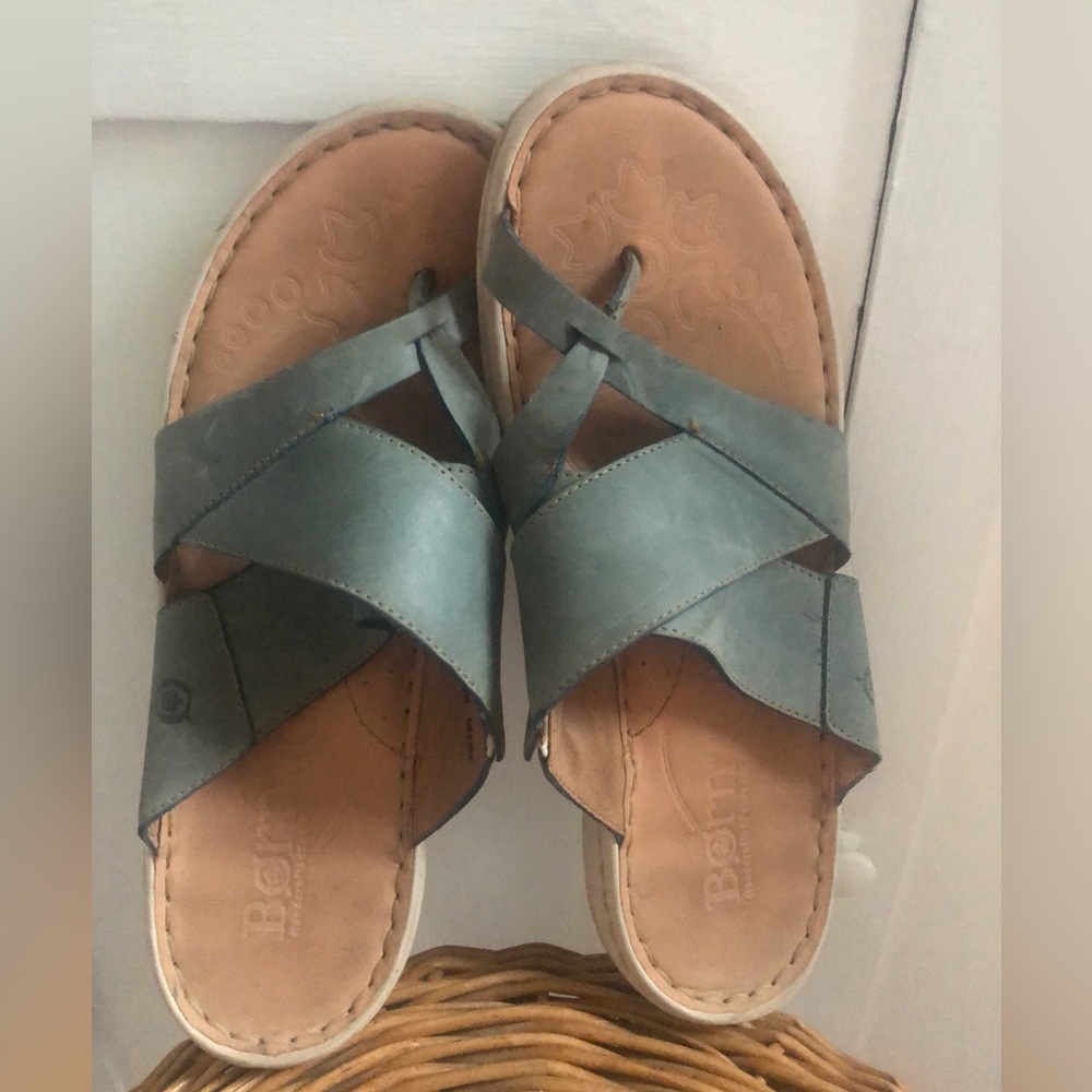 Born leather sandals